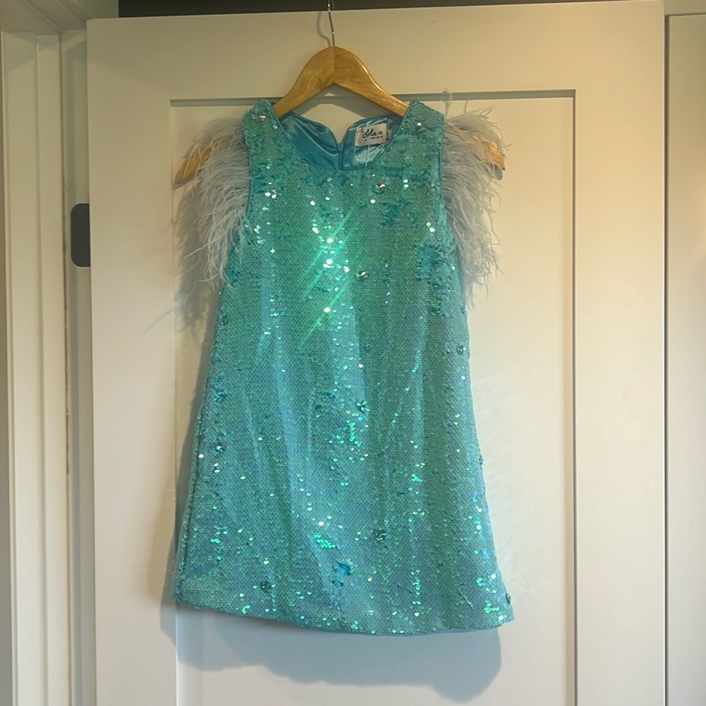 Girls sequin dress